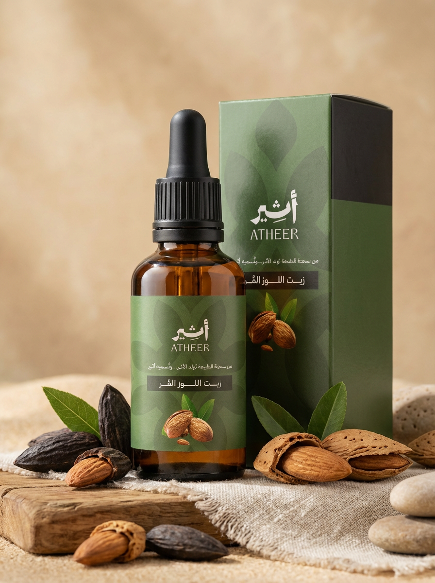 زيت اللوز المُر