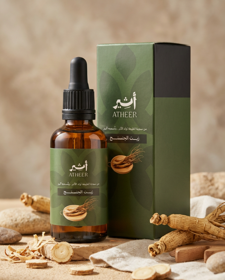 زيت الجنسنج