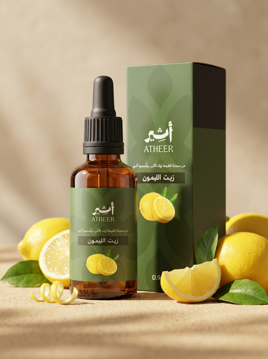 زيت الليمون