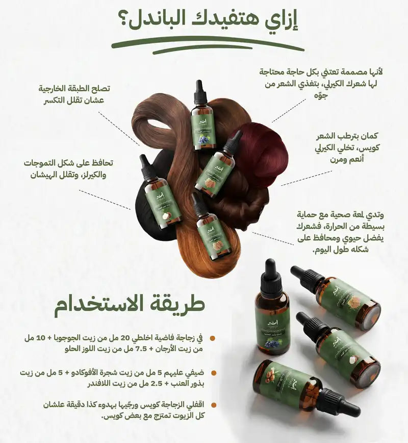 باندل أثير للعناية بالشعر الكيرلي - Photo 2