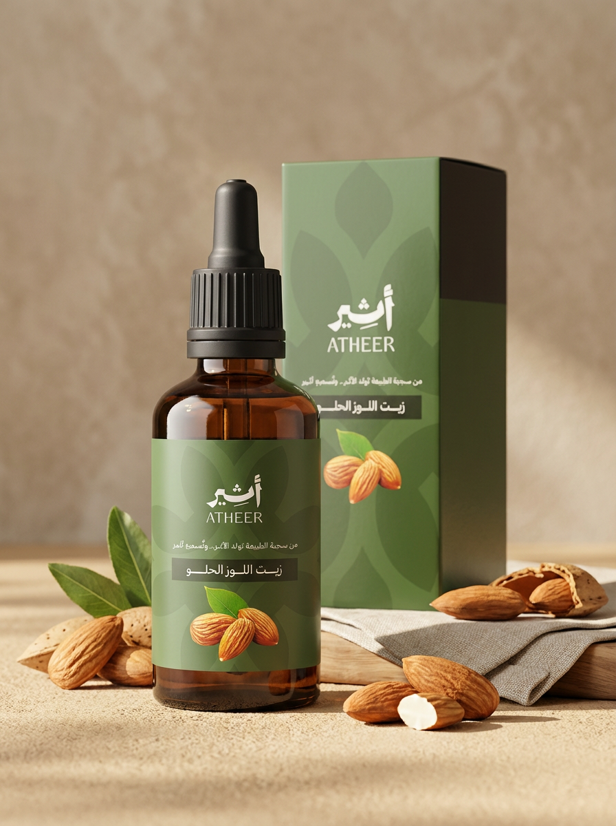 زيت اللوز الحلو