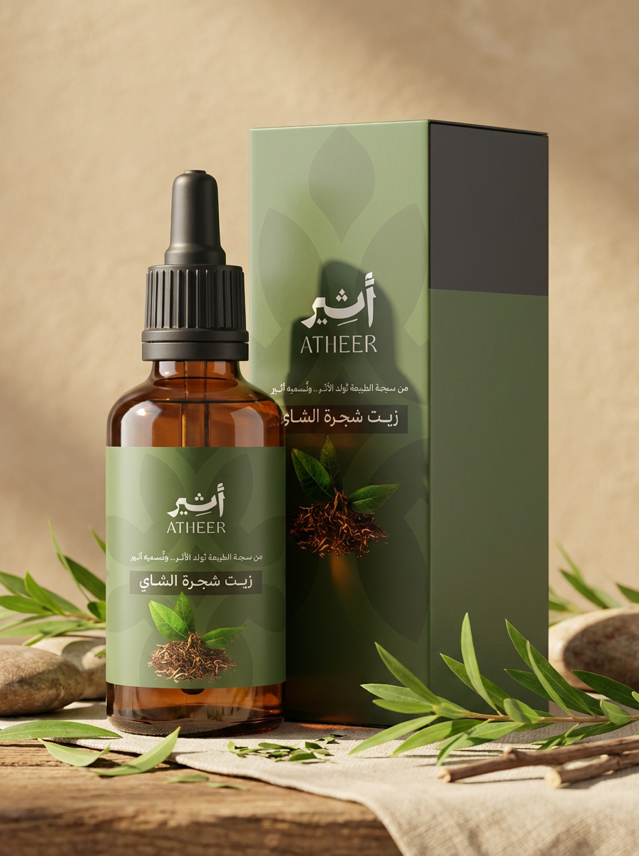 زيت شجرة الشاي