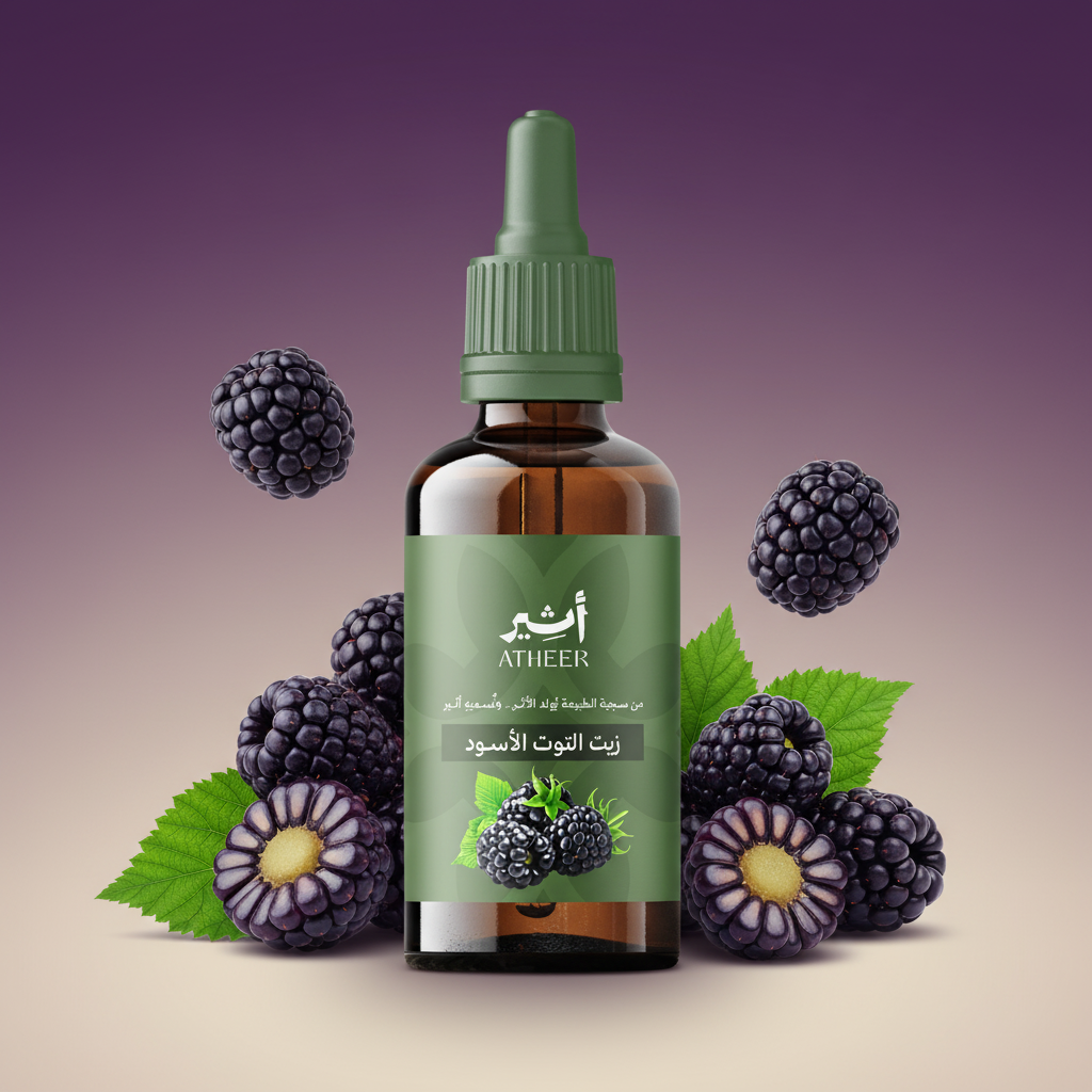 زيت التوت الأسود